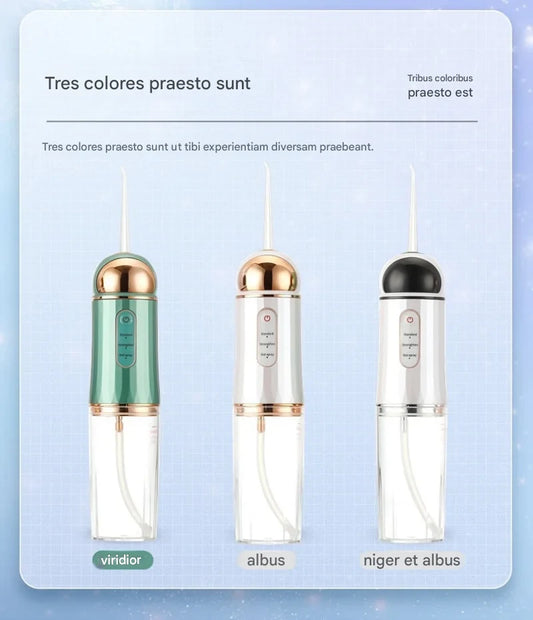 Irrigador Dental Portátil Inalámbrico 230 ml